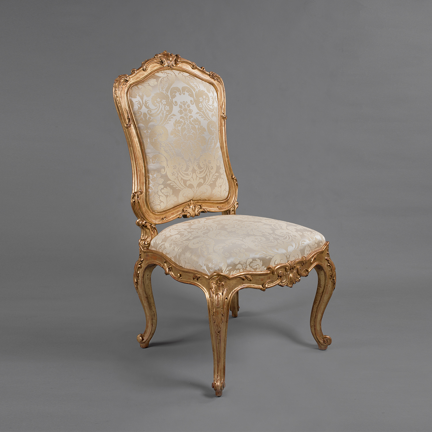 Sedia dorata - Arte Torinese del XVIII secolo